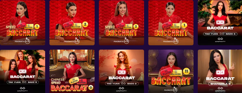 Baccarat at CanPlay Casino
